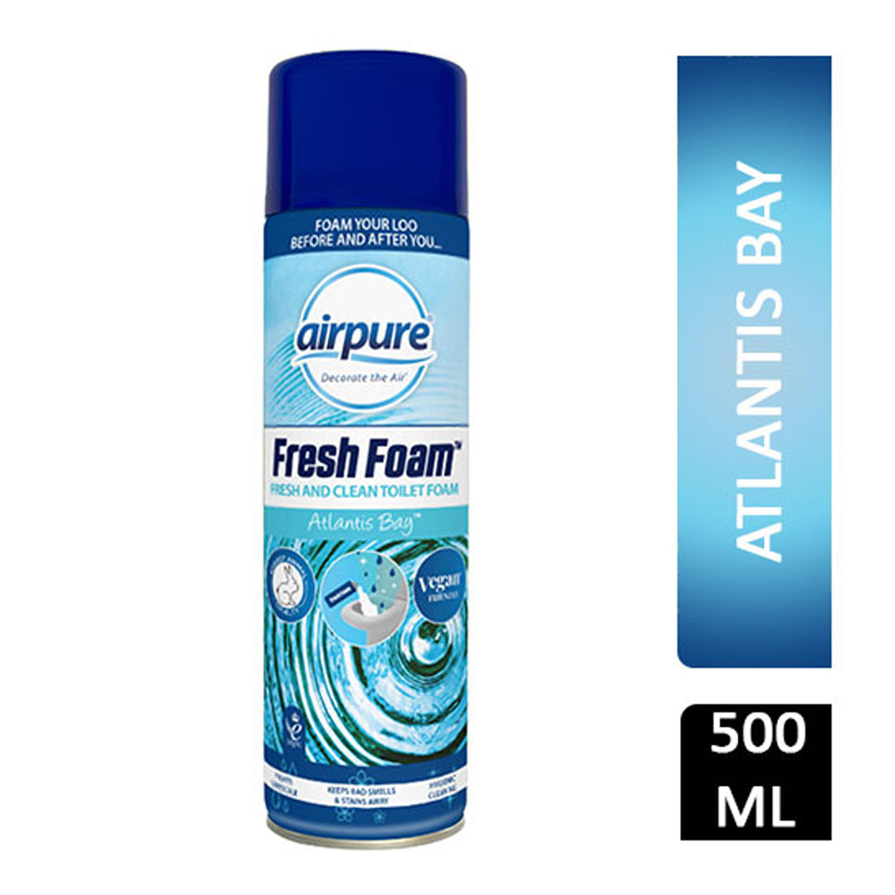 Airpure Fresh Foam Atlantis Bay 500ml | Affordable & Durable - Product Image Airpure Fresh Foam Atlantis Bay 500ml | Affordable & Durable - Product Image